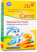 Caroz 90g - RECETTE DE CÉRÉALES INSTANTANÉES À BASE DE CAROTTES ET DE RIZ NATURELS 