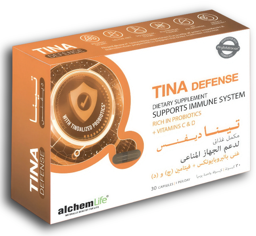 Tina Defense  | Advanced Immune, Gut & Respiratory Support for Ages 12+ | 30 Capsules